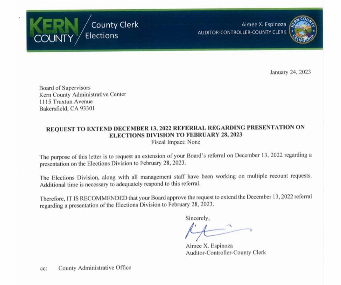 California Kern County Board Supervisor Jeff Flores Labels Constituents “Clinically Diseased” for Questioning 2020 Election Results