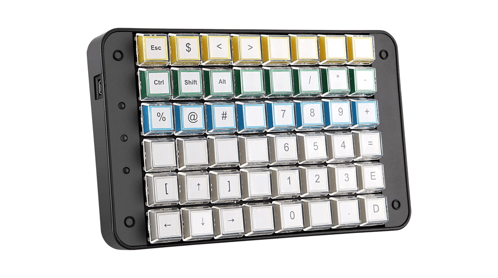 Koolertron Single-Handed Programmable Mechanical Keyboard