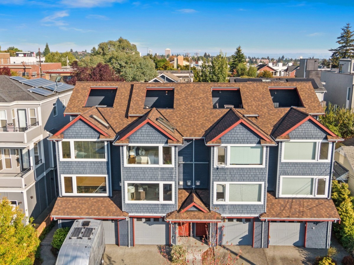 row of townhomes