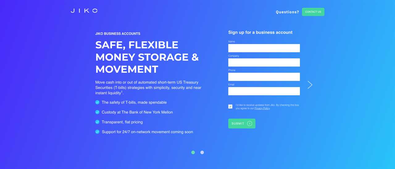 Jiko Secures $40 Million in Series B Funding, Unveils New Money Storage Solution