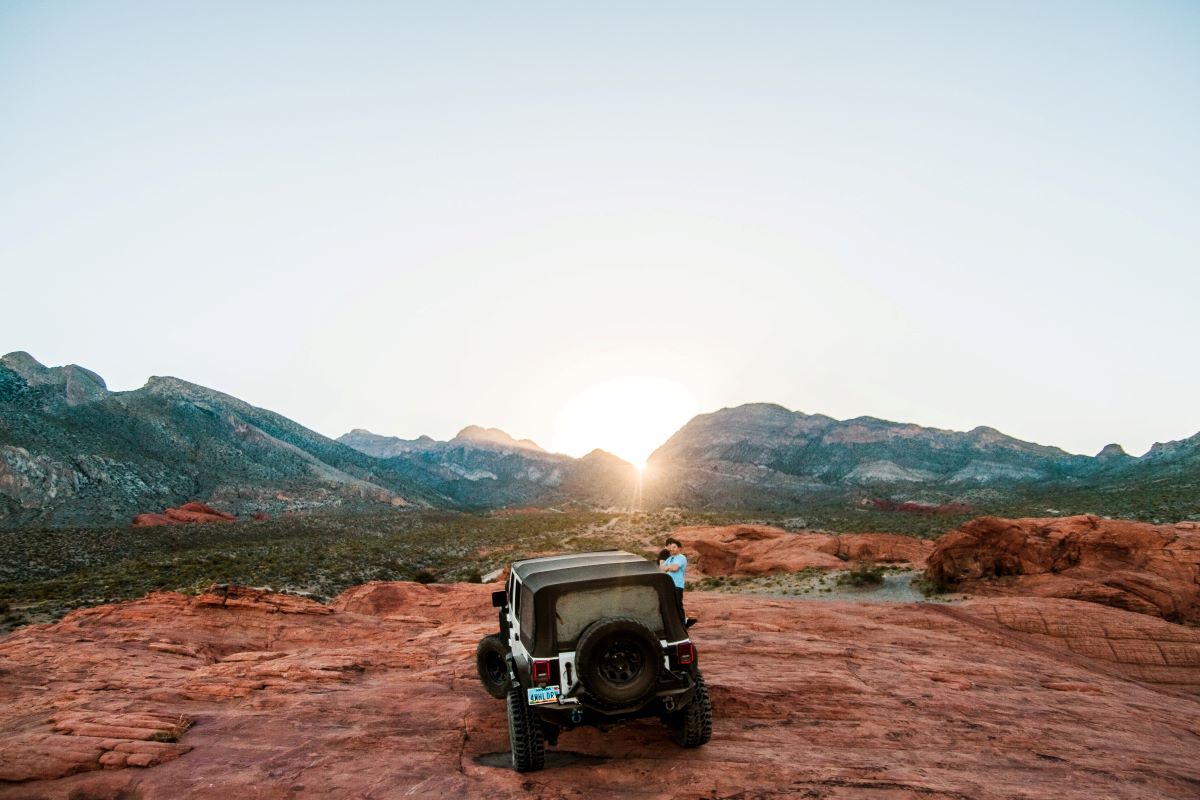 red rock conservation area near las vegas