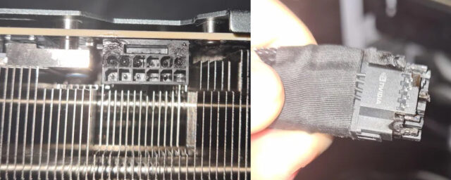 AMD to Ditch 12-Pin GPU Power Cable as Photos Appear of Melted RTX 4090 Adapters