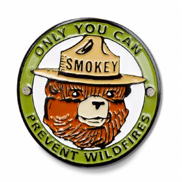 Smokey the Bear Medallion