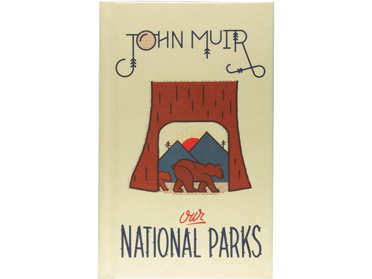 "Our National Parks" by John Muir book cover