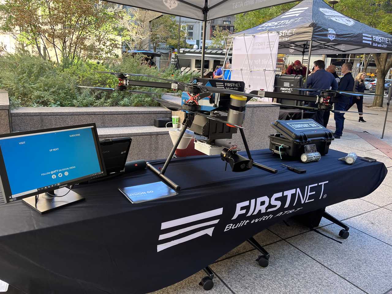 FirstNet and AT&T provide the network to power first responders