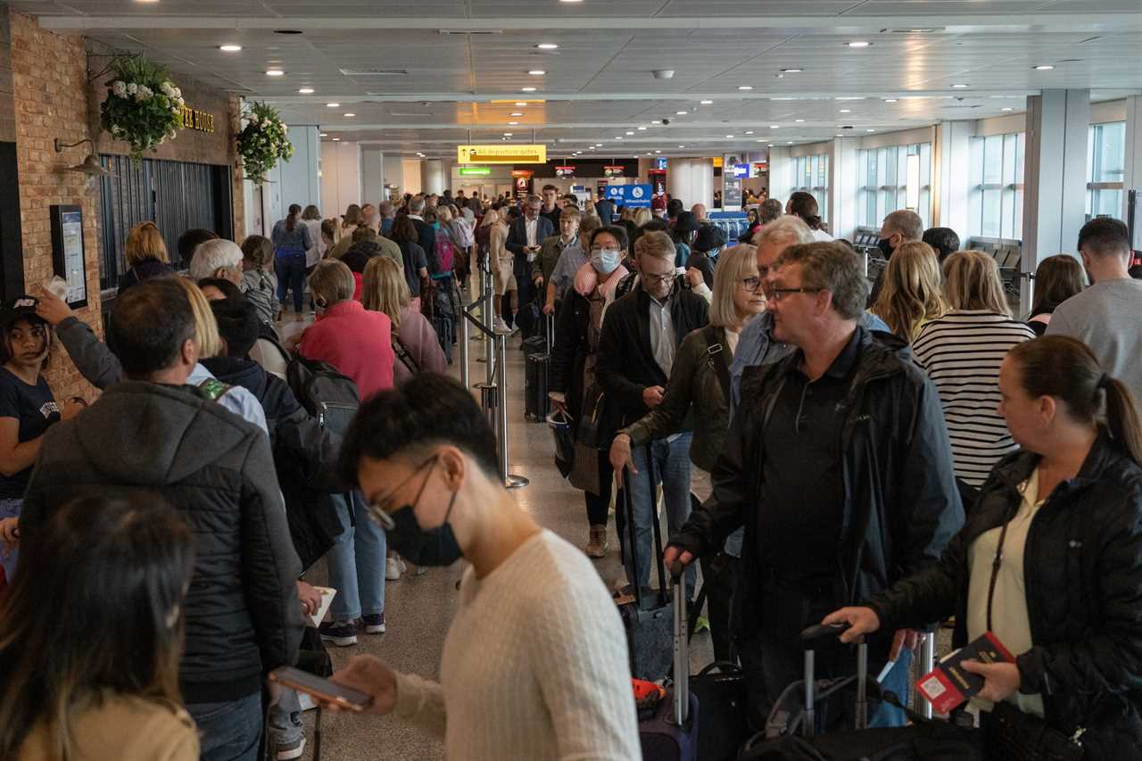 Some airports were unprepared to welcome passengers, said Bogi Nils Bogason, leading to long queues like this witnessed at Heathrow Airport in June 2022