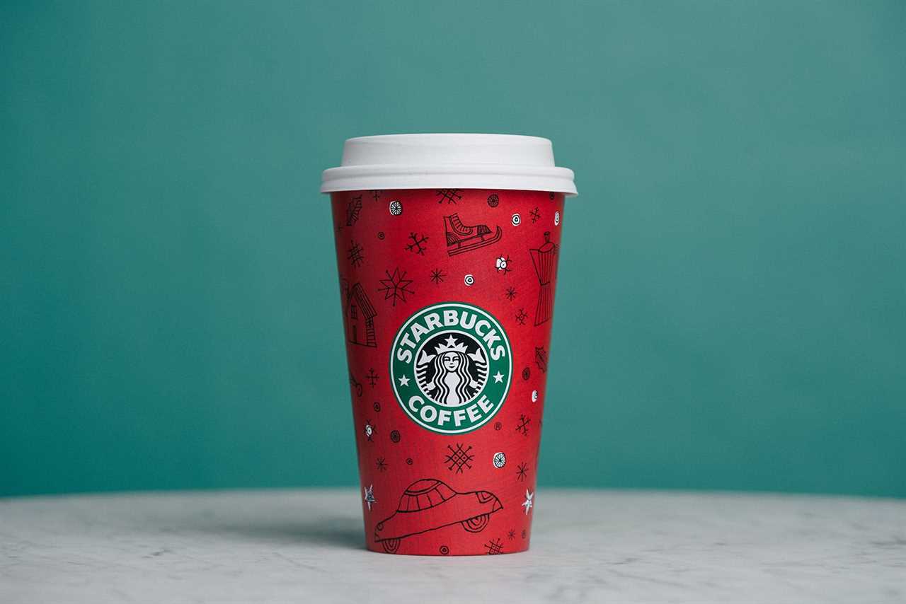 Starbucks 1999 Holiday Cup Design