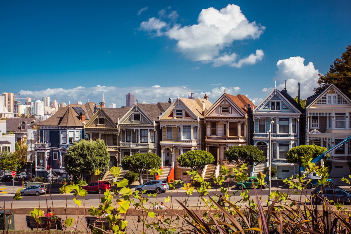 Pink ladies in San Francisco