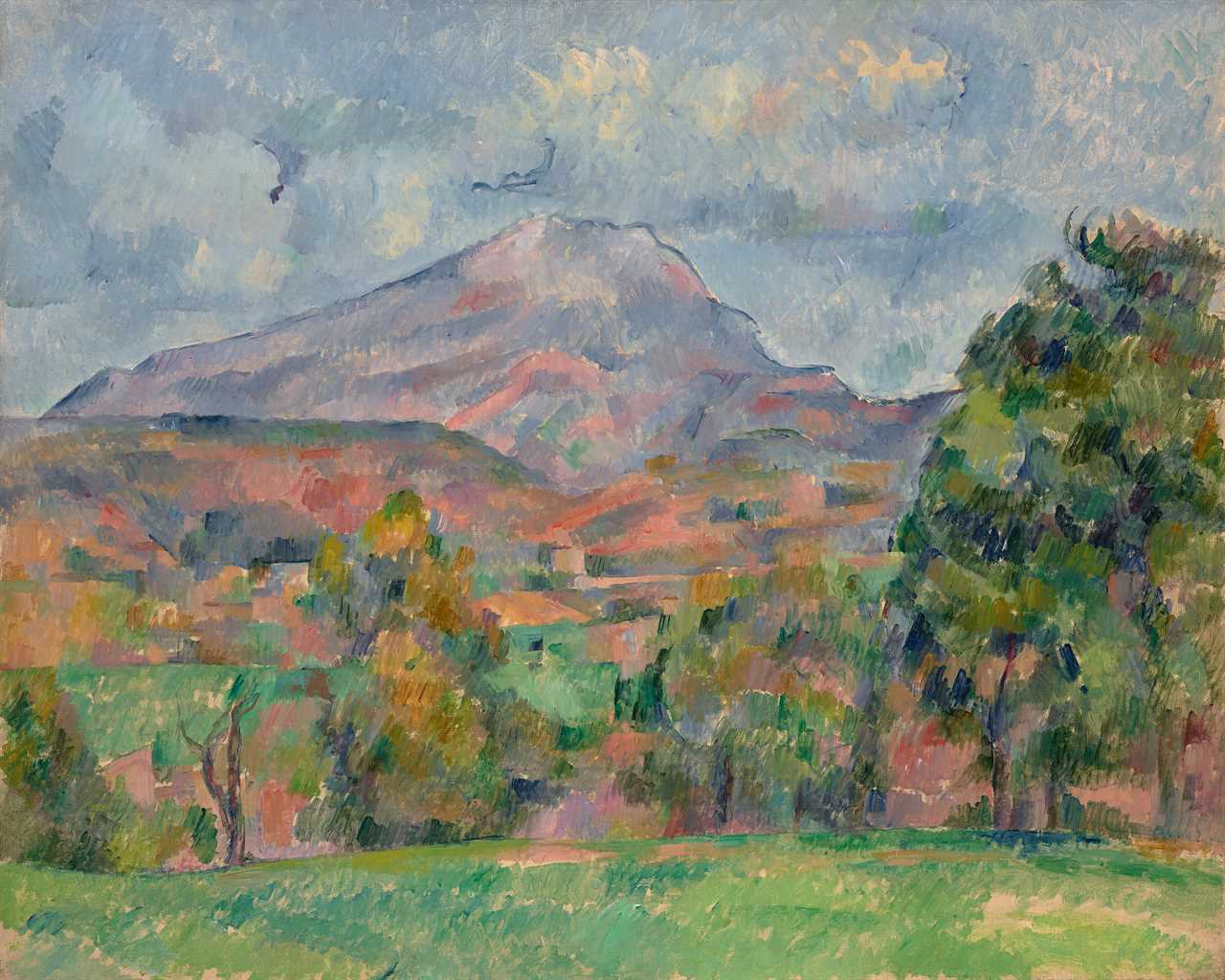 Paul Cézanne, "La Montagne Sainte-Victoire"