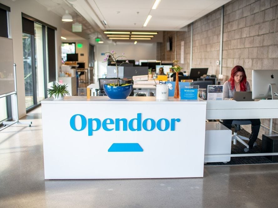 Picture of the office at Opendoor Technologis