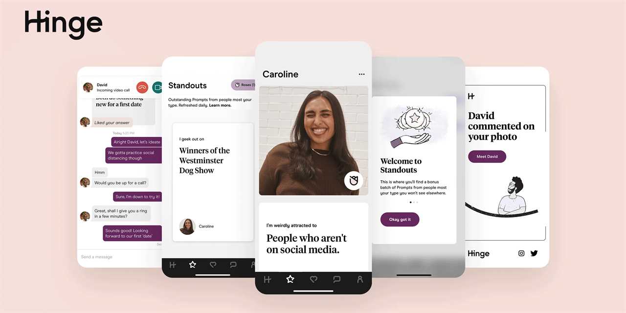hinge app illustration
