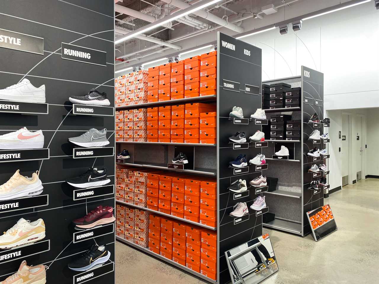 Nike Unite shoe section