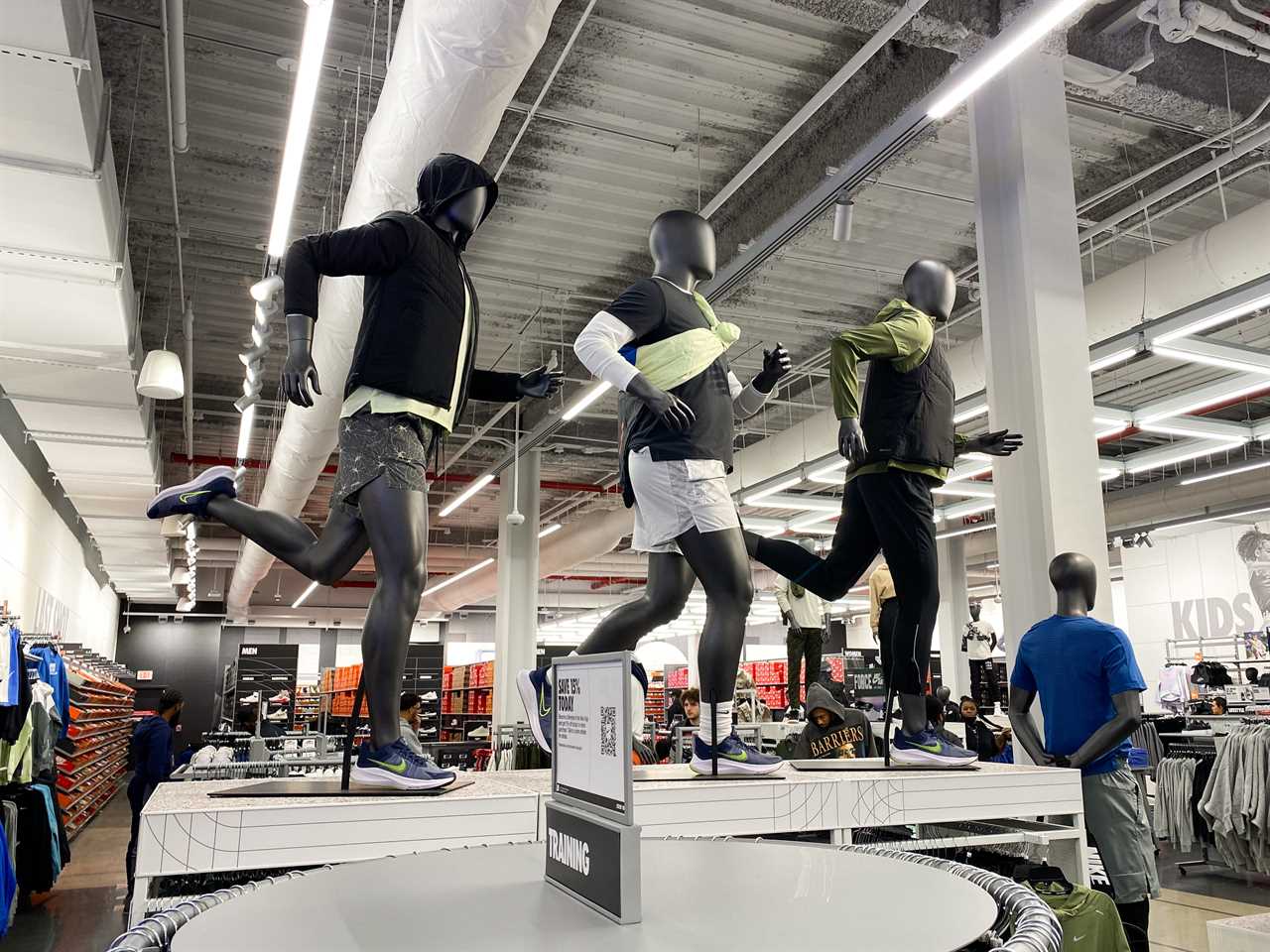 Nike mannequins