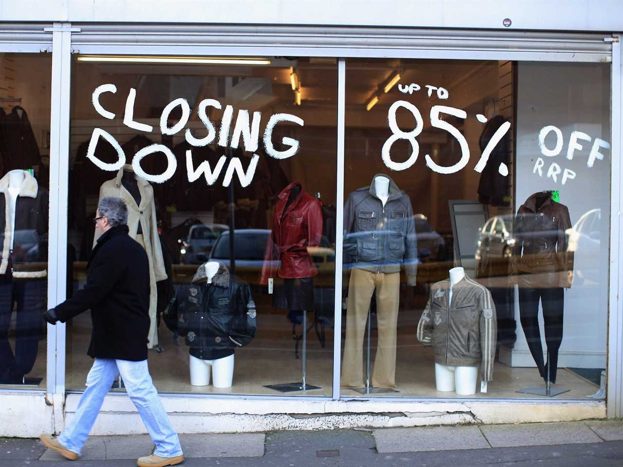 closing down store