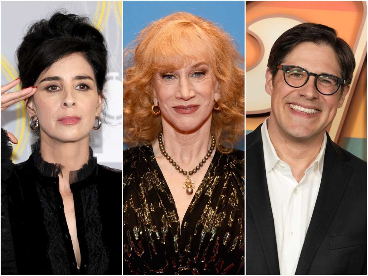 Sarah Silverman, Kathy Griffin, Rich Sommer