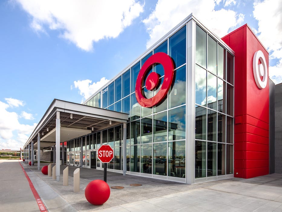 Target's new large-format store design