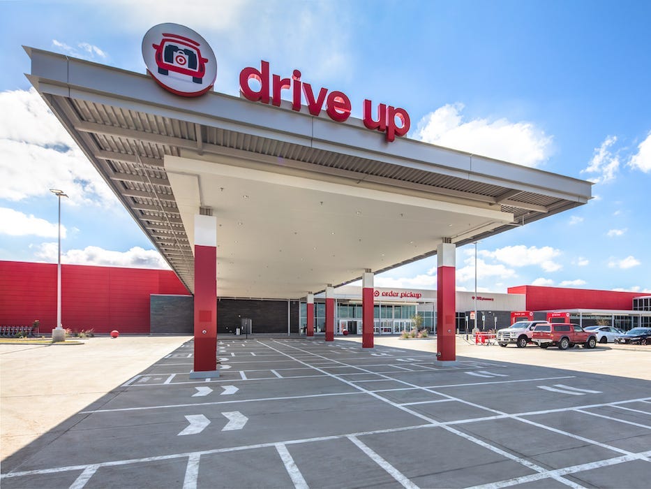 Target drive up station