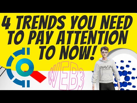 4 TRENDS THAT WILL SHAKE WEB 3  | CARDANO NEWS