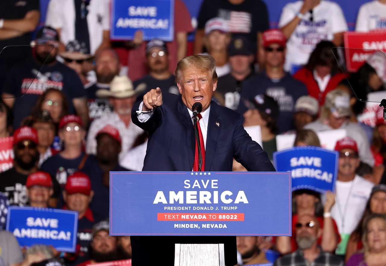 Trump speaks at Nevada rally