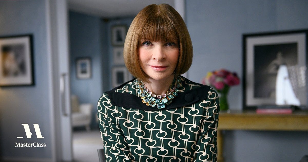 Anna Wintour MasterClass