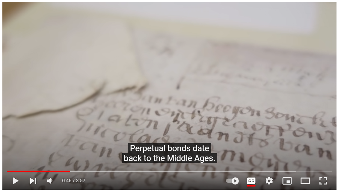 The 367 Year Old Bond Thats Still Paying Interest