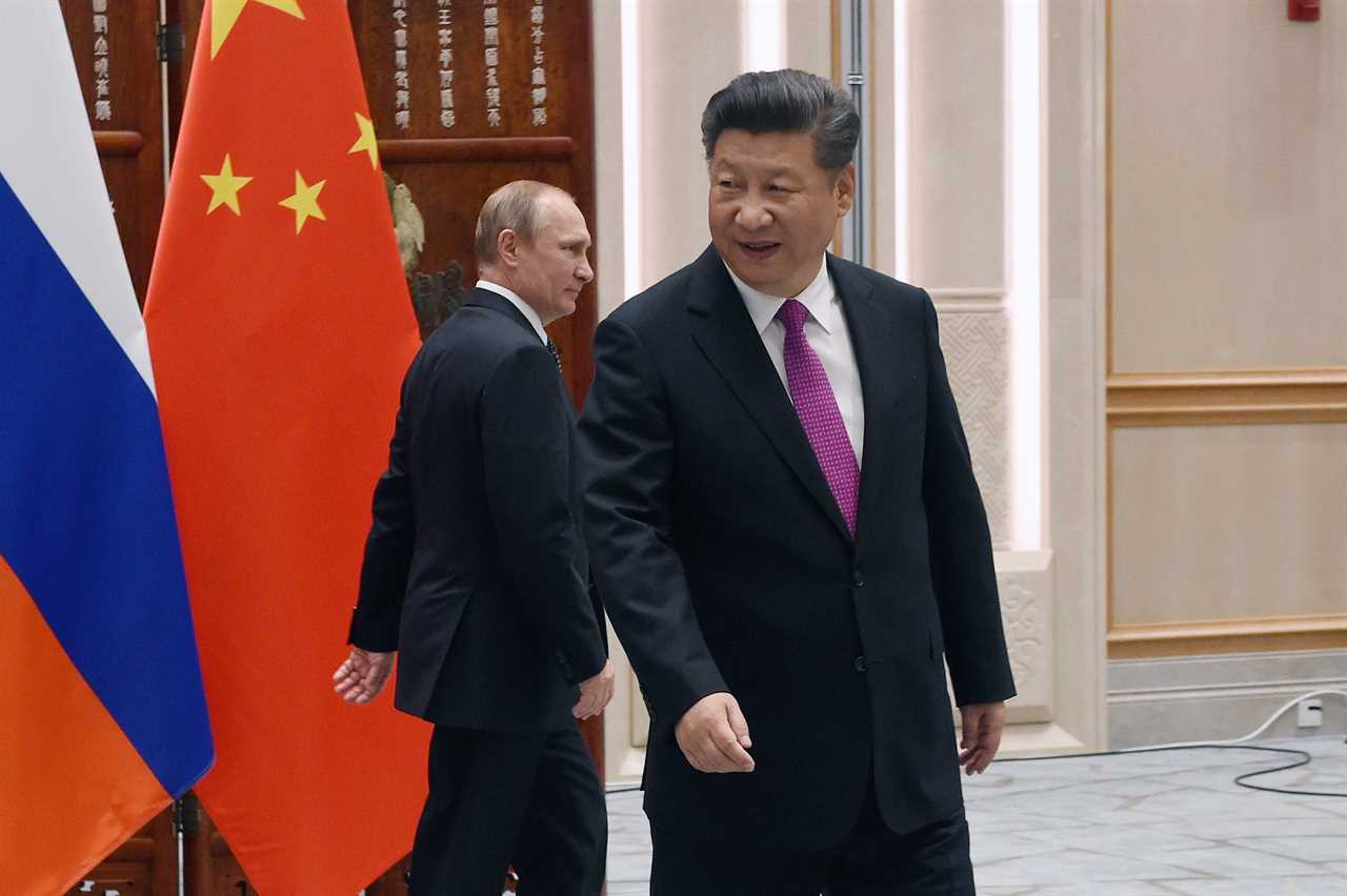 Xi Jinping Vladimir Putin