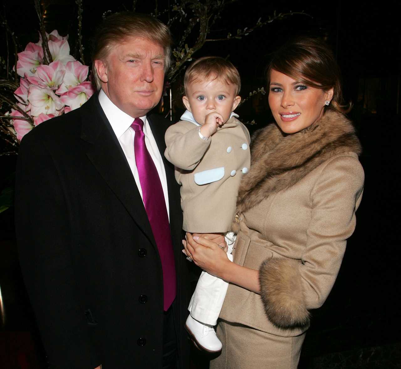 trump barron melania