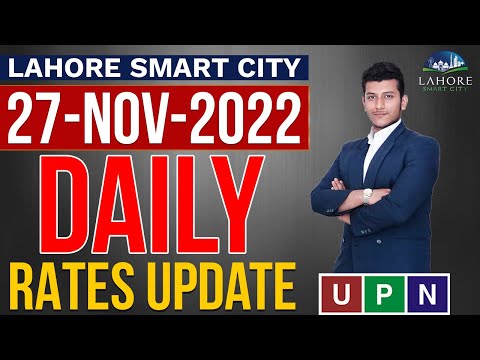 Lahore Smart City Daily Rates Update | New Rates | Current Market Trends | 27th November 2022