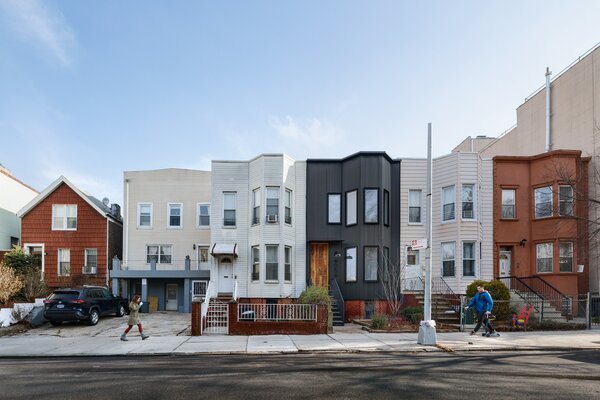 Residents Fei Zhong and Nick Gaffney fell in love with the location and the bones of the house. 