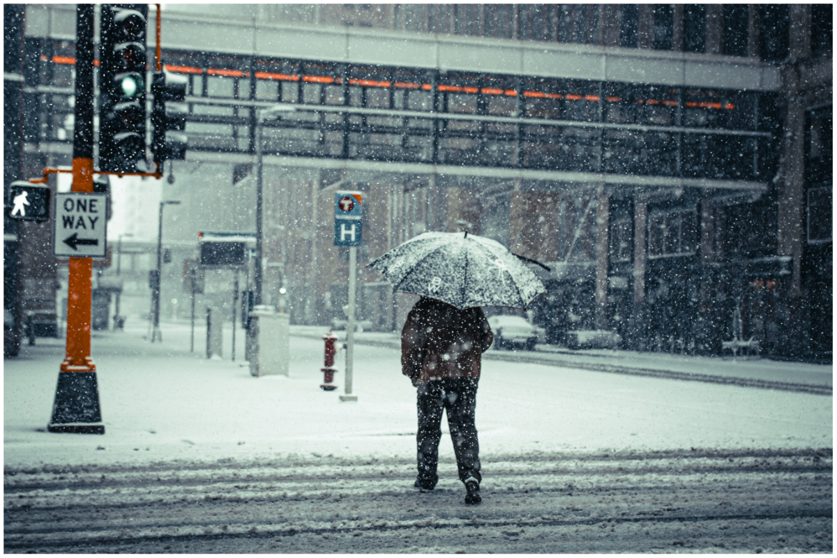 Snow in Minneapolis