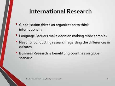 Emerging Trends in Business Research