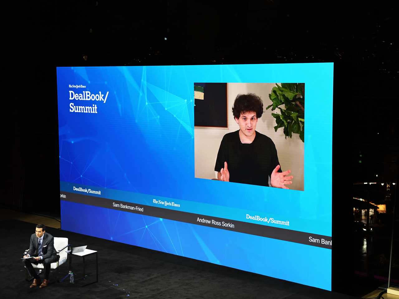 Sam Bankman-Fried of FTX at DealBook Summit