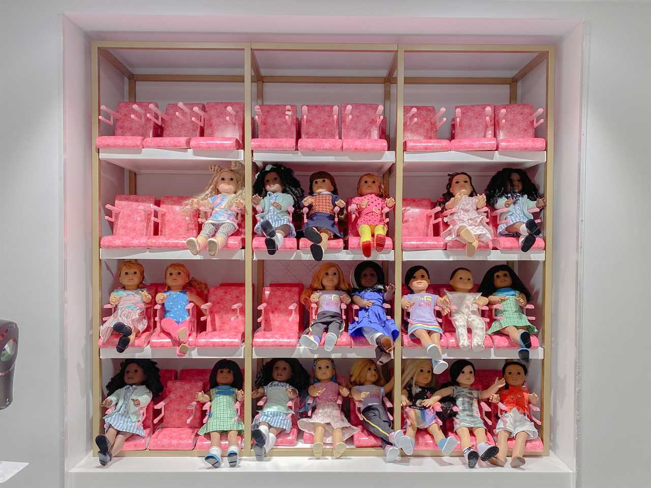 American Girl Doll cafe dolls