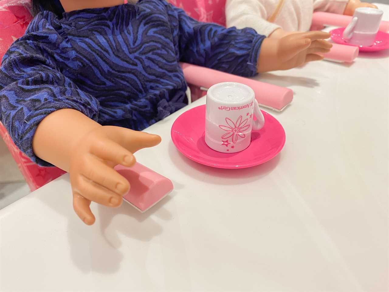 American Girl Doll cafe doll cup