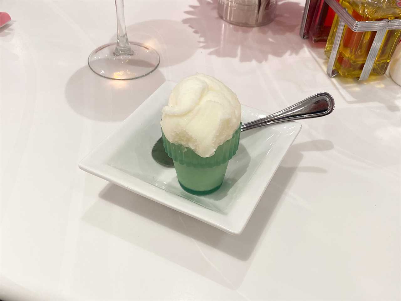 American Girl Doll cafe sorbet