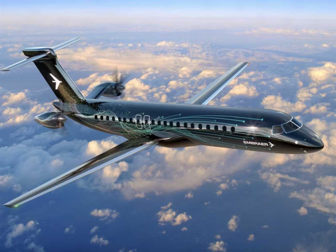 Embraer new turboprop concept.