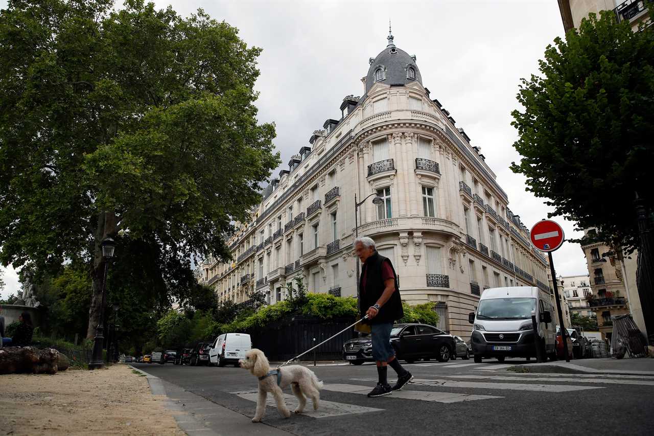 a man walks his dog next to an apartment building owned by Jeffrey Epstein in Paris. Modeling agent Jean-Luc Brunel who was close to U.S. financier Jeffrey Epstein has been taken into custody in France, suspected of an array of crimes, including the rape of minors and trafficking minors for sexual exploitation, Paris prosecutors said Thursday. The prosecutors' office said Jean-Luc Brunel was detained for questioning on Wednesday.