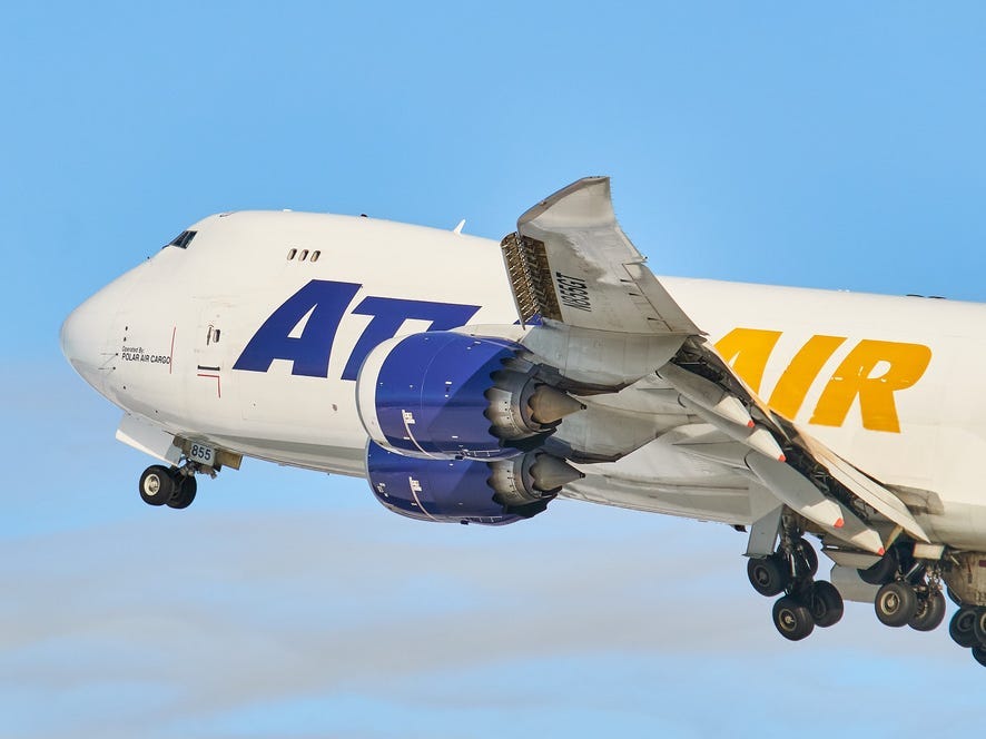 Atlas Air Boeing 747-8.