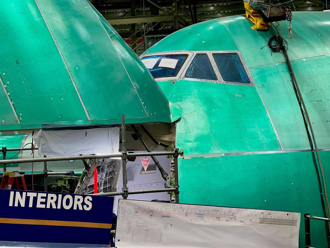 Boeing 747 Factory Tour.