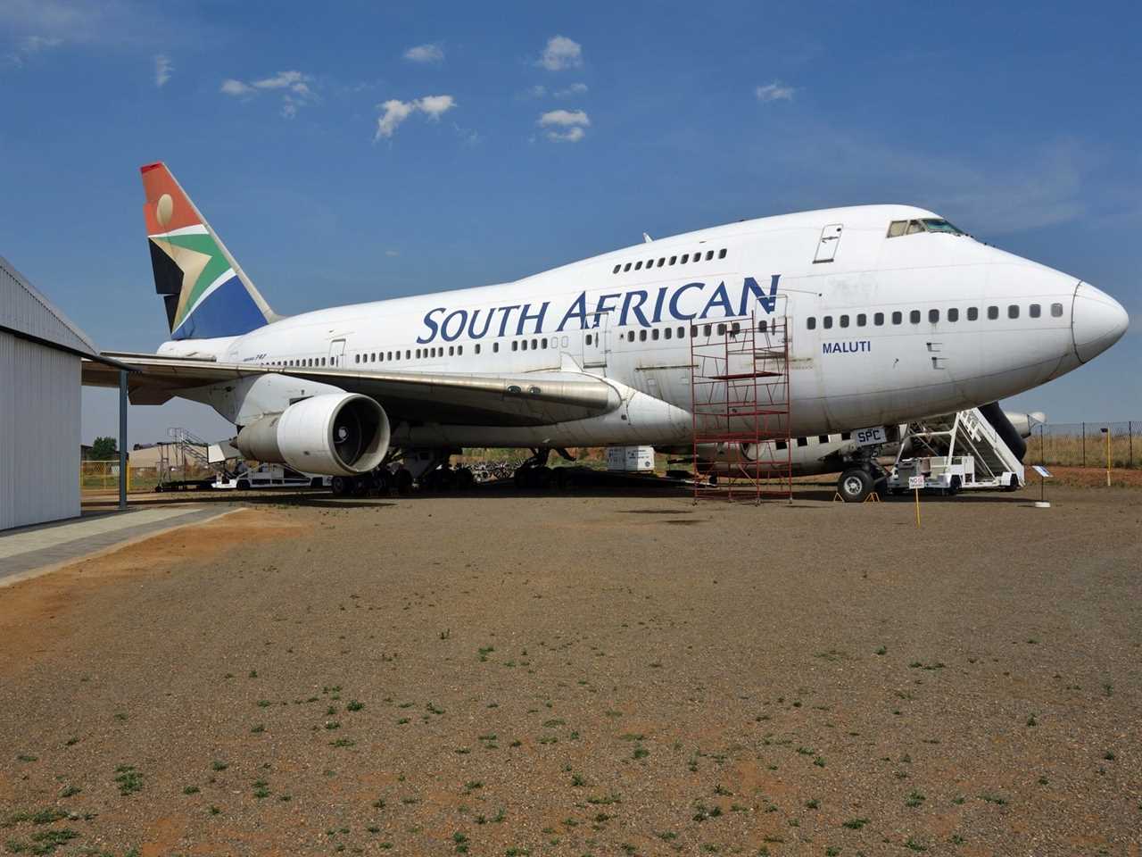 South African Airways Boeing 747SP