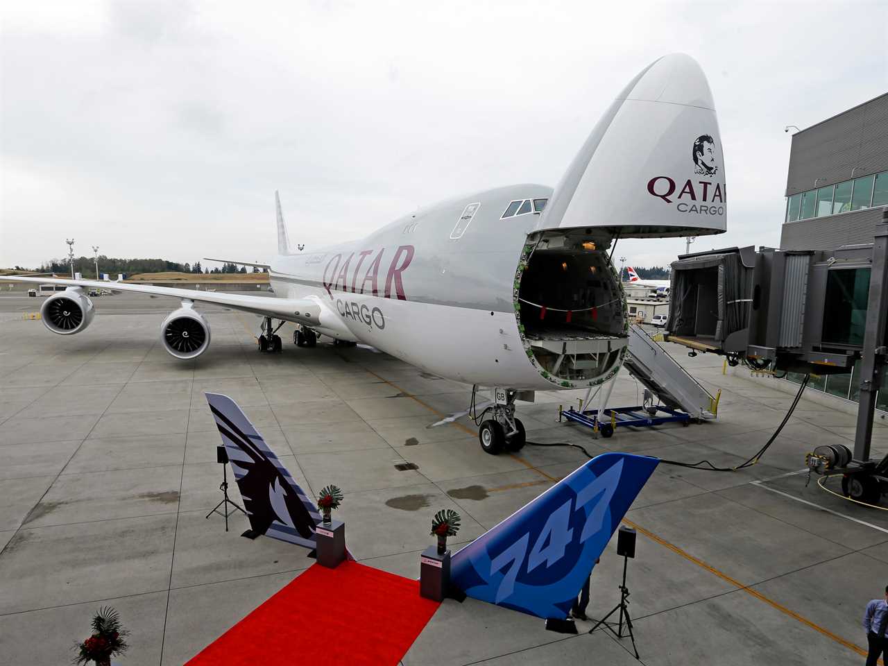 Qatar Airways Cargo Boeing 747-8F