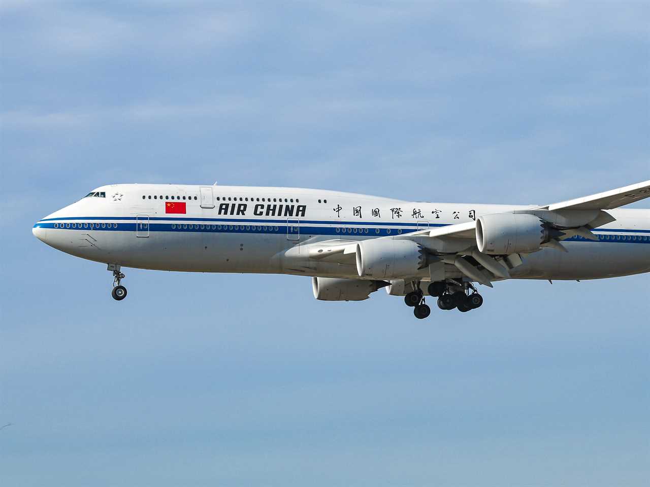 Air China Boeing 747-8.