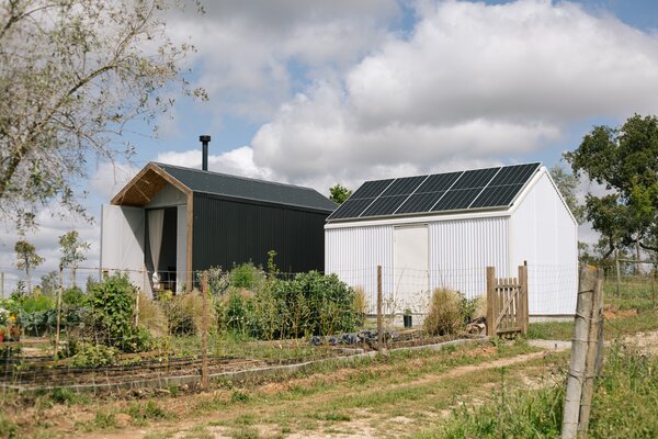 Spanish couple Eugenia Diaz and Pepe Moreno designed and built an off-grid tiny cabin and complementary workspace on a property they purchased in rural Portugal. They documented the experience and shared it on their YouTube channel to inspire others to do the same.