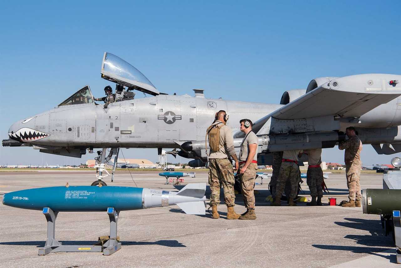 Air Force A-10 Thunderbolt Warthog