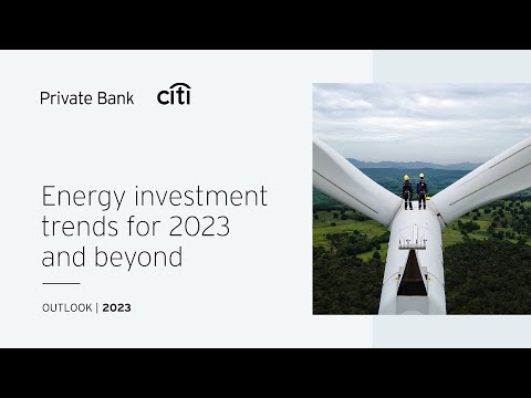 Energy investment trends for 2023 and beyond | Wealth Outlook 2023