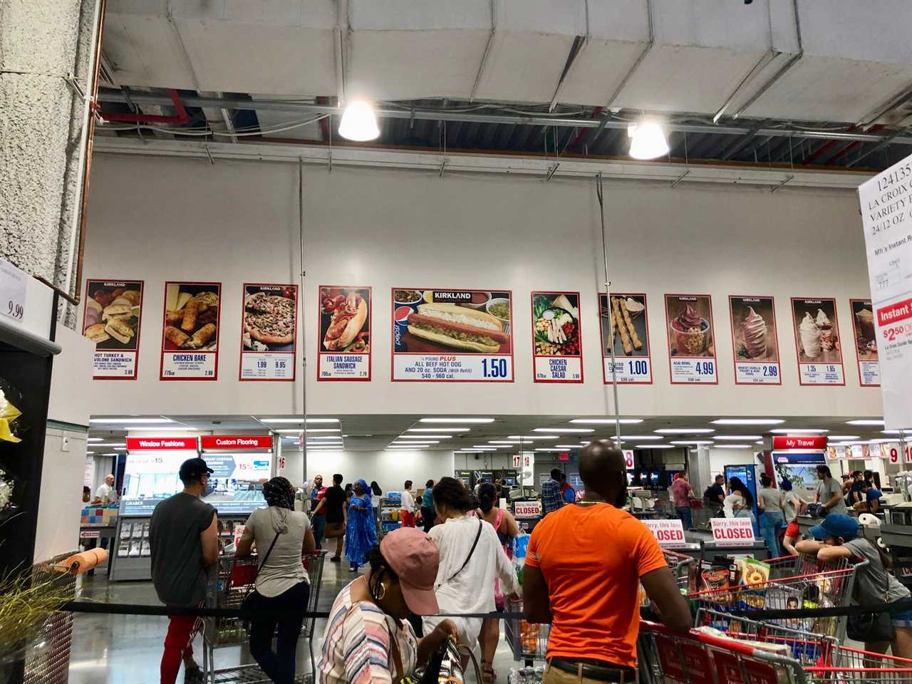 Costco food court