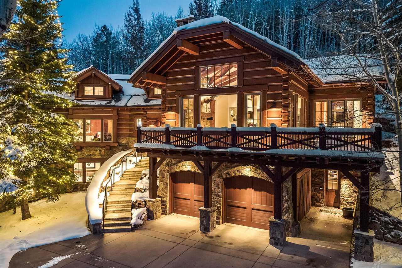 A Bachelor Gulch Cabin  With Ski-in Access and    Après-ski Amenities Asks $11M