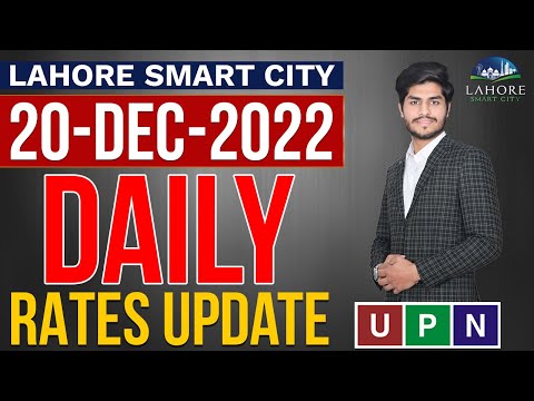 Lahore Smart City Daily Rates Update | New Rates | Current Market Trends | 20th December 2022