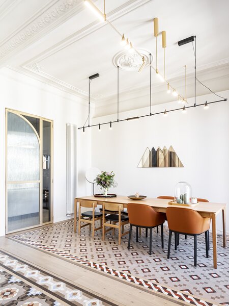 Drop-Dead Tile Sets the Tone in This Elegant Barcelona Renovation