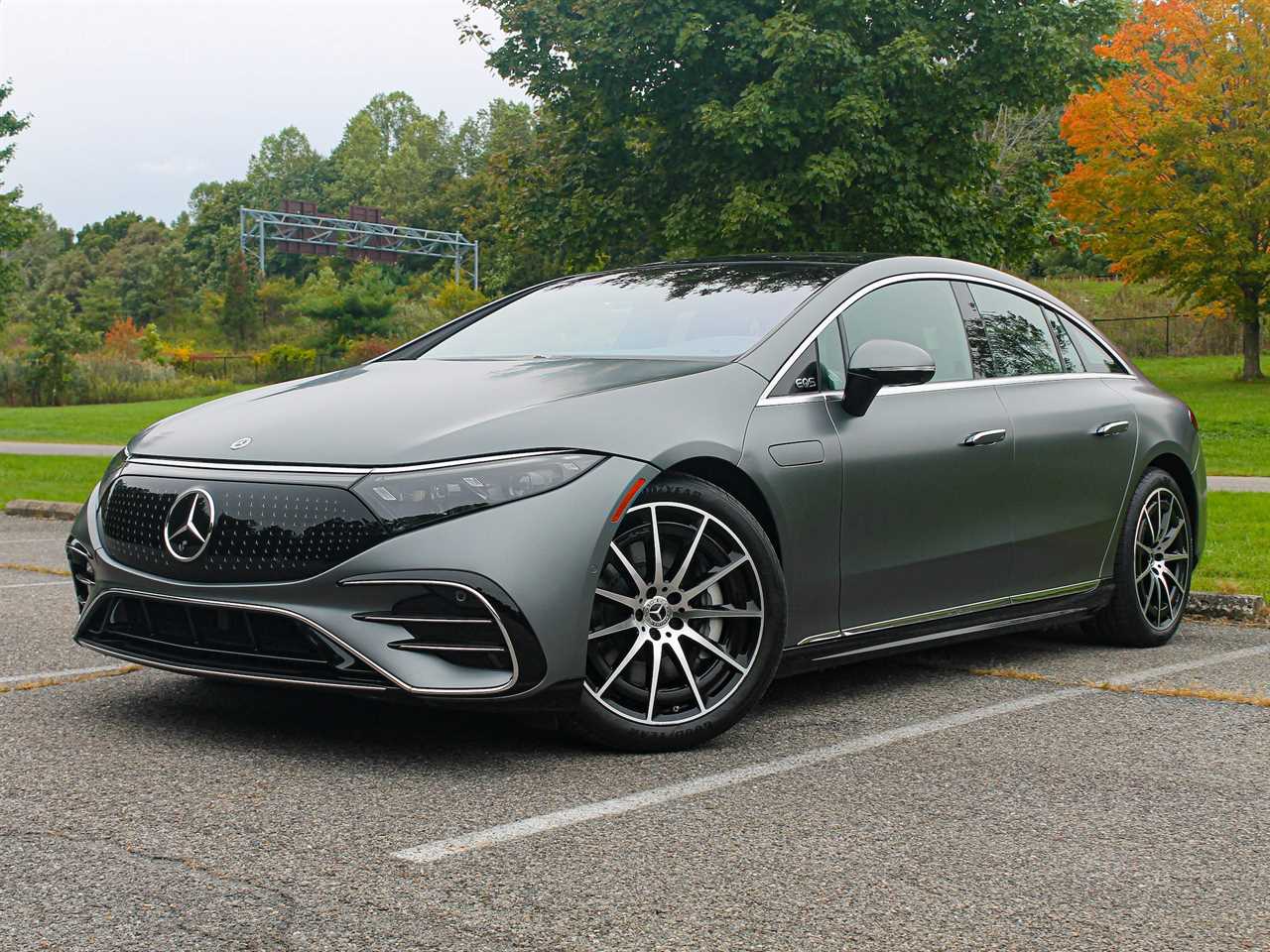 The 2022 Mercedes-Benz EQS 580.